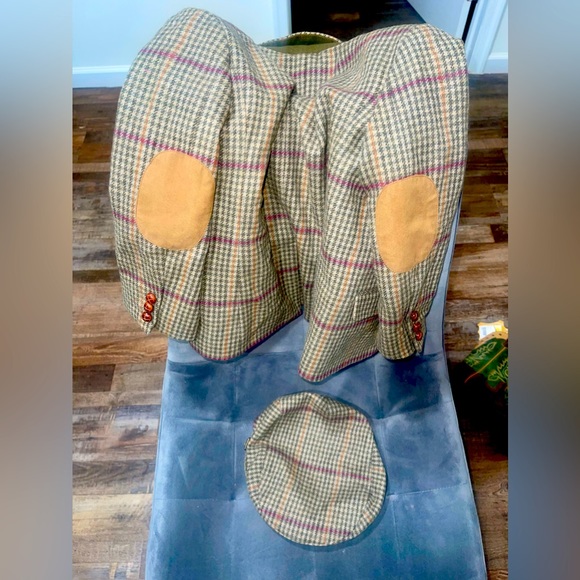 Janie and Jack Blazer and Hat set - Picture 4 of 4